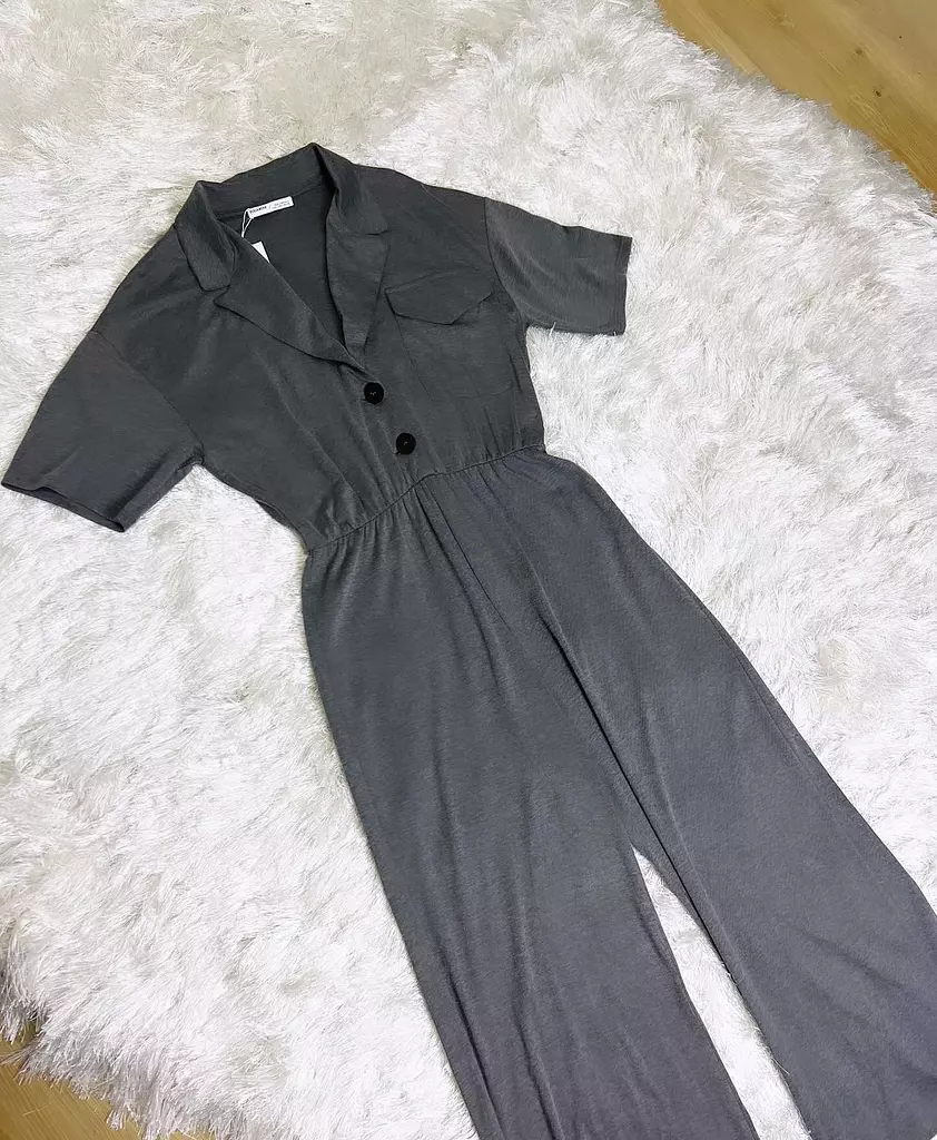 Gray Jumpsuit