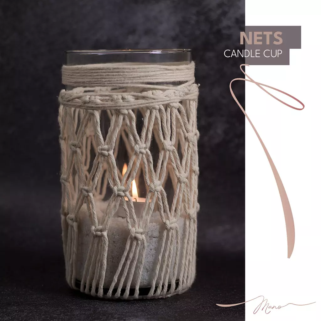 Nets Candle Jar