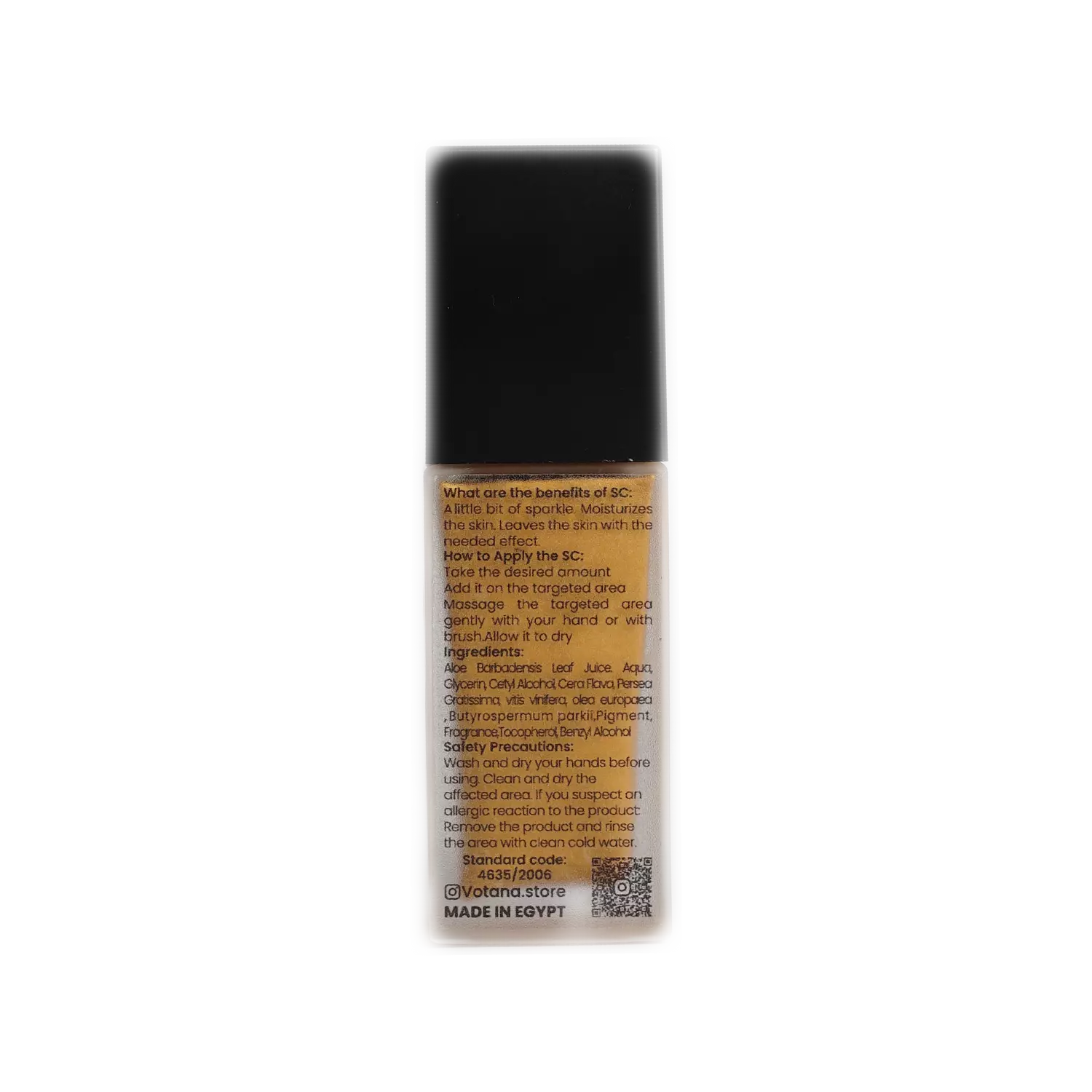 Votana Shimmery Cream Gold 30 ml 2