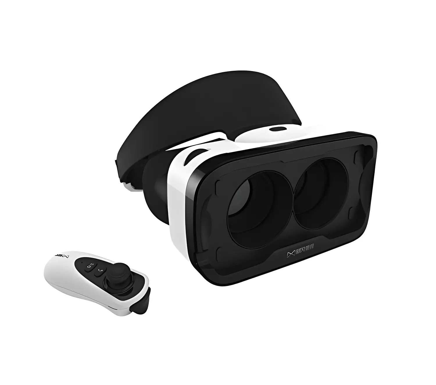 MJ4-03 Virtual Reality Glasses - Compatible with iPhone Only, Black hover image
