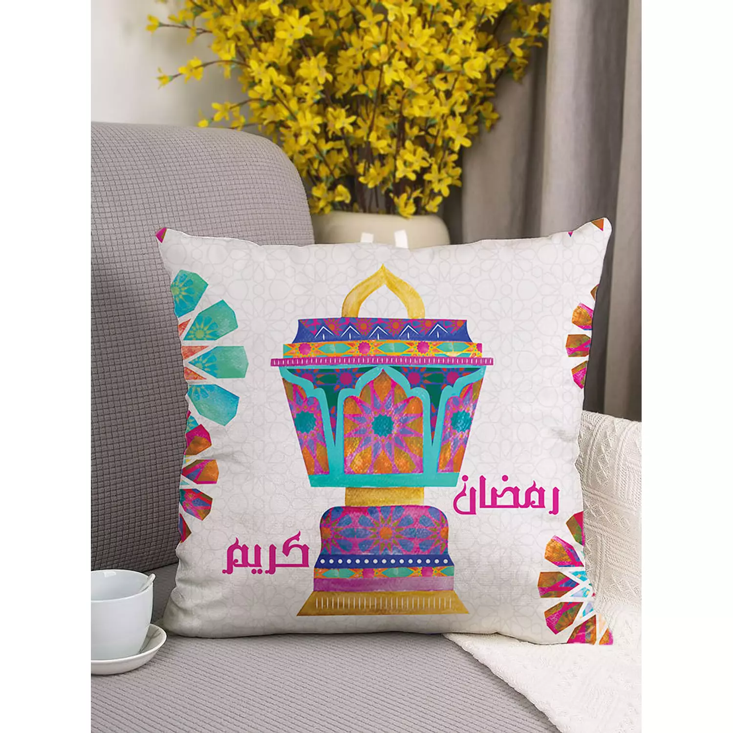 Ramadan Pattern Cushion Cover 0