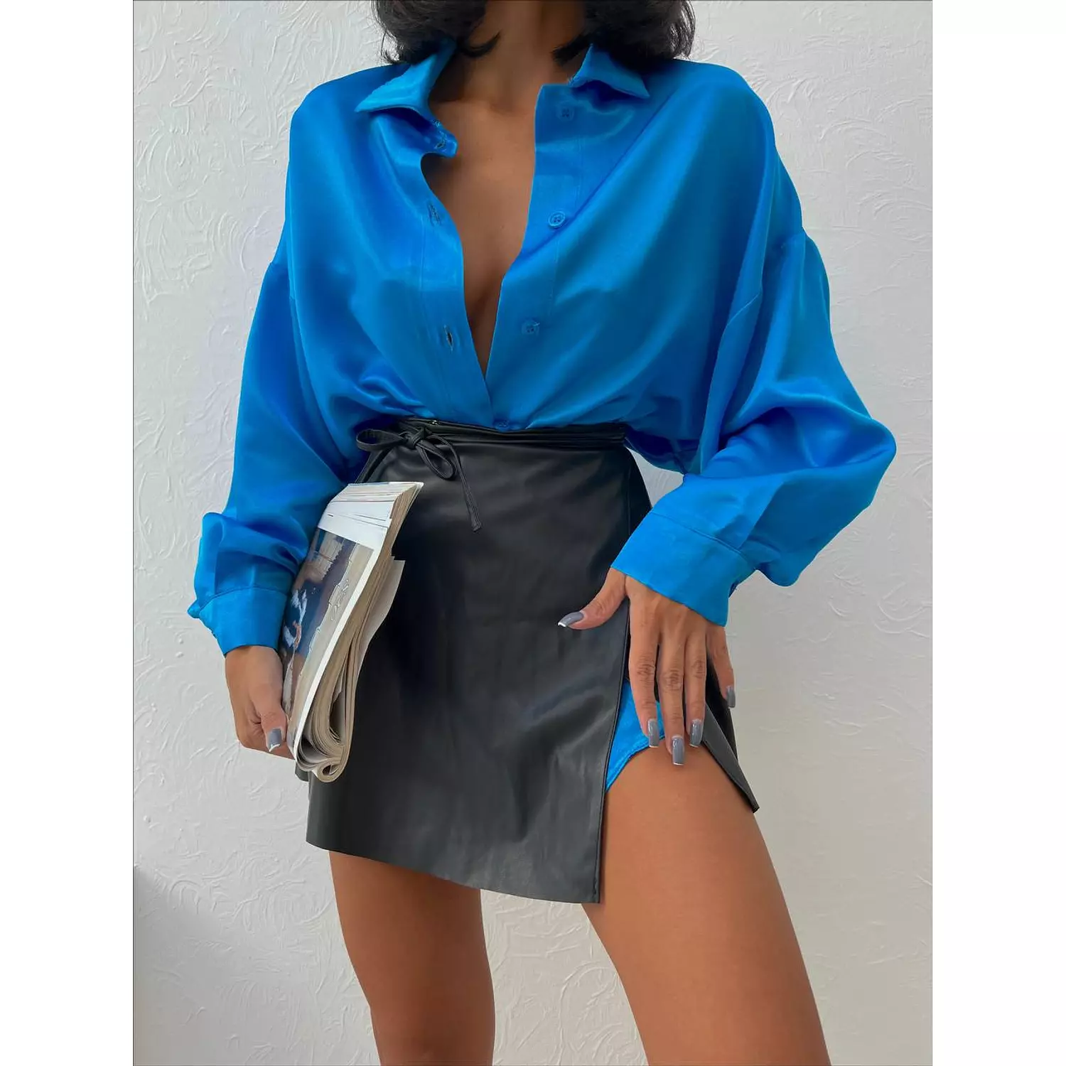 Elegant silk shirt 1