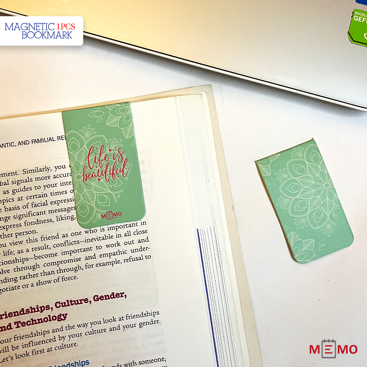 Memo Magnetic Bookmark “Beauty 2" (1 pcs)   -2nd-img