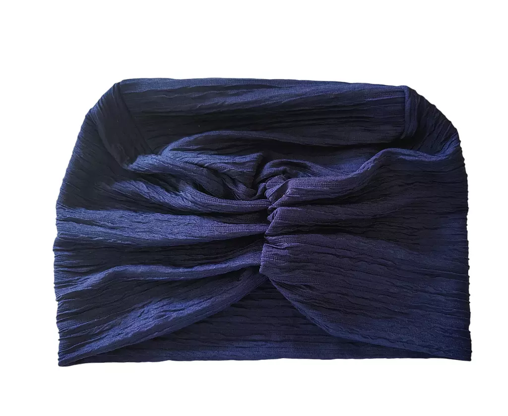 Turban-Crinkle-Navy