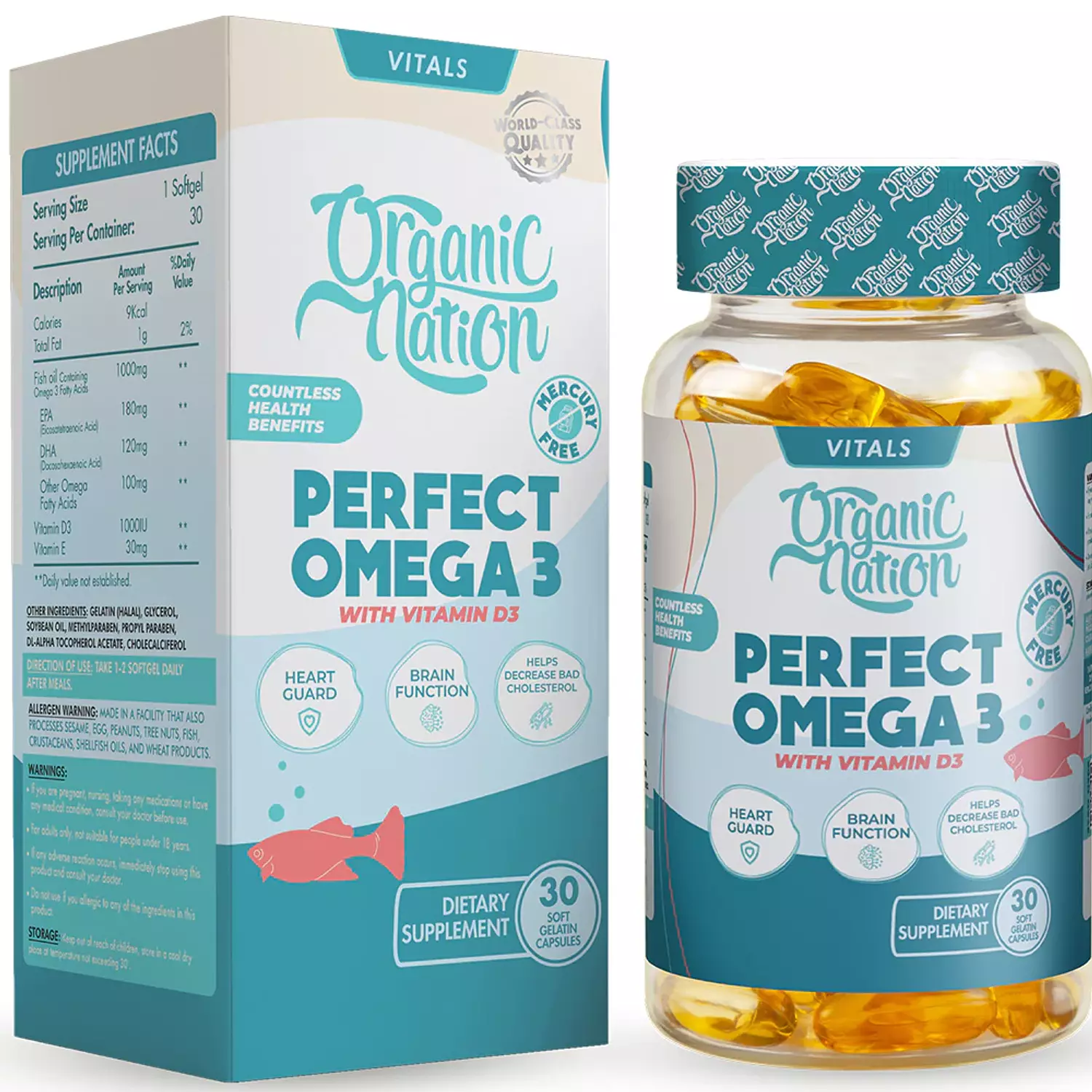 Organic Nation Perfect Omega3 1