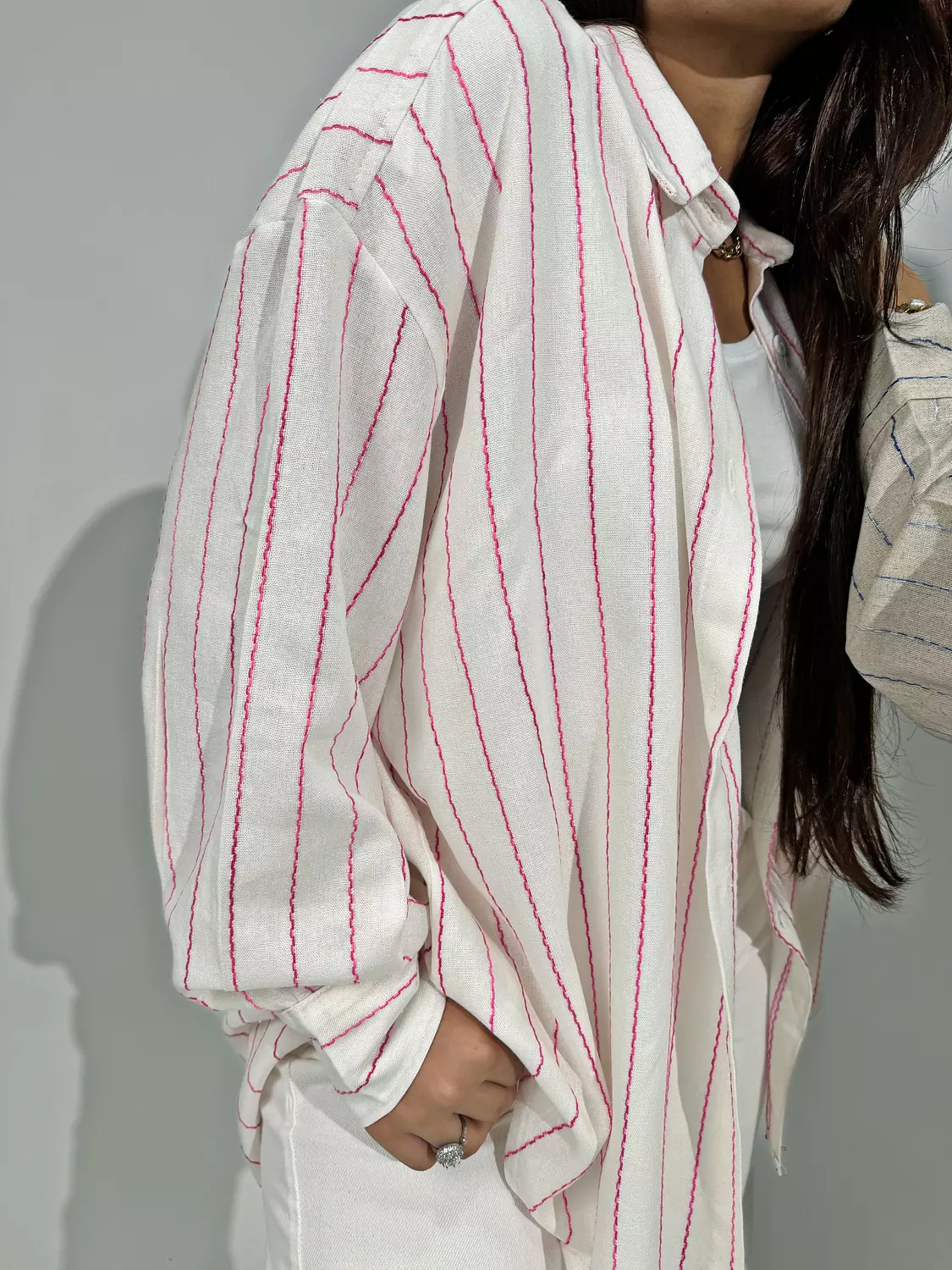 Striped Linen Shirt 13