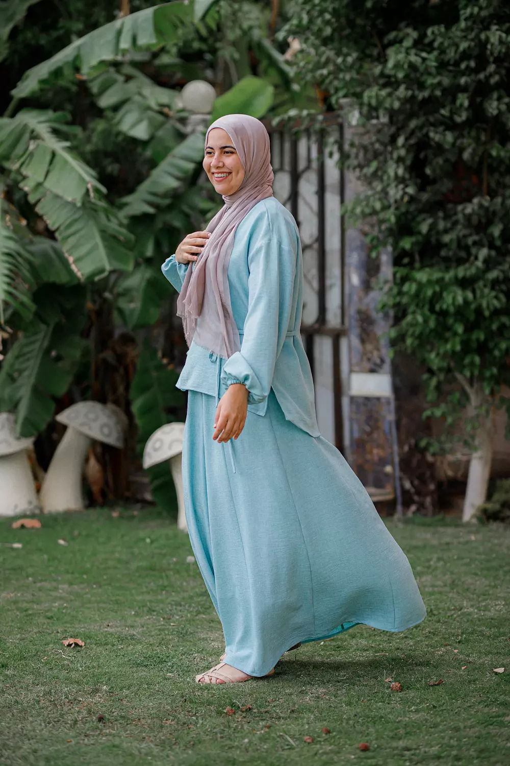 Mint Co-ord Linen Set hover image