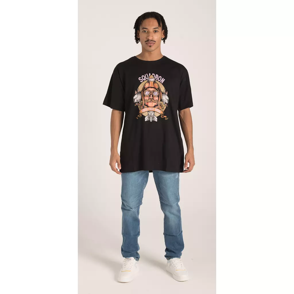 MODERN FIT "SQUANDRO" T-SHIRT