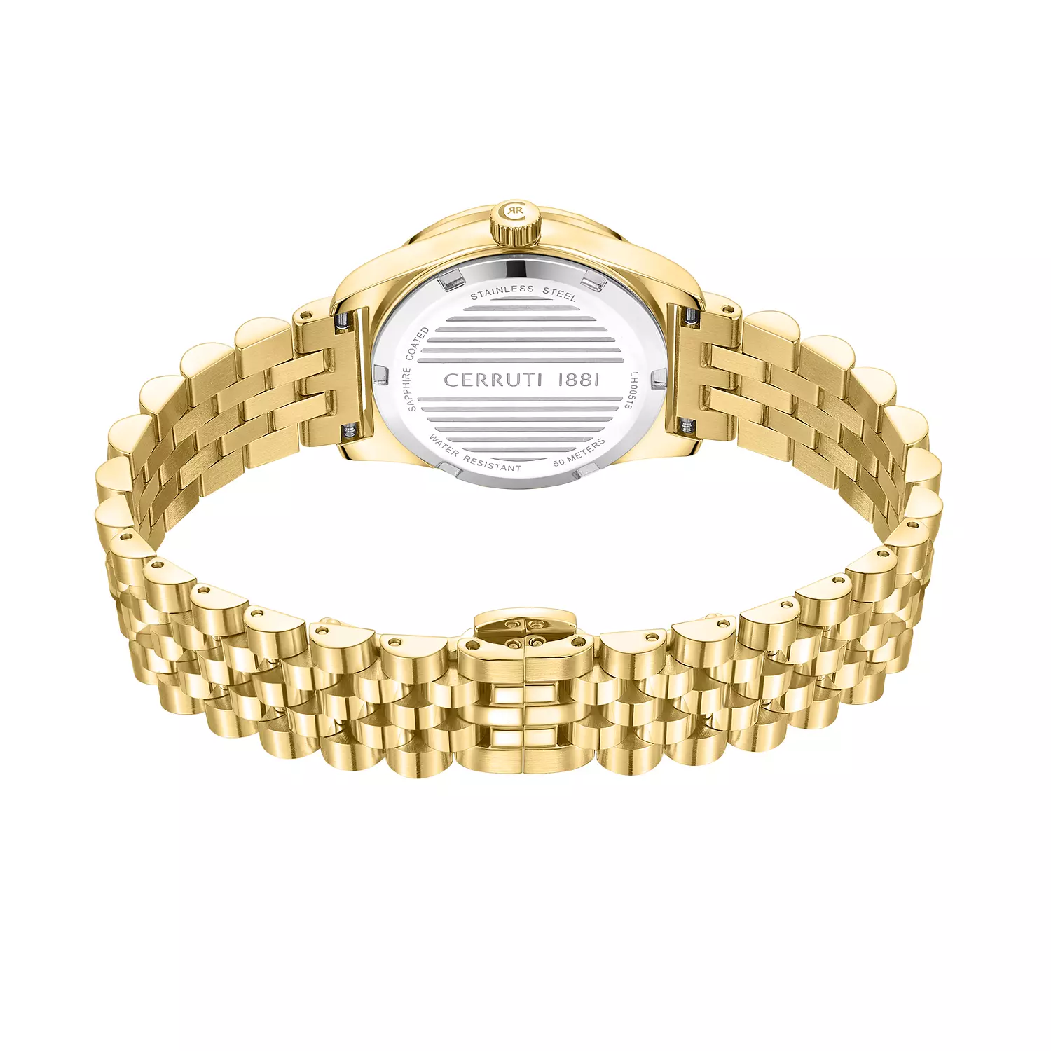 CERRUTI 1881 Ladies Watch Baccio Gold Stainless Steel Bracelet 1