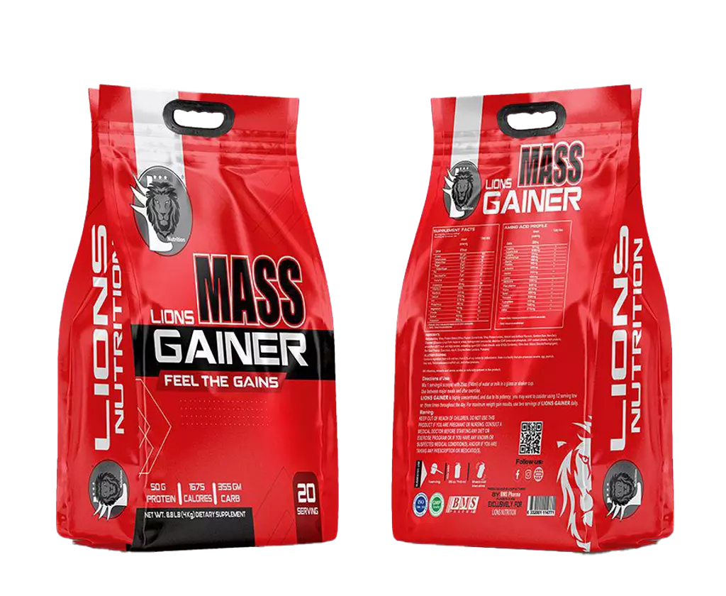 Lions Mass Gainer - 20serv - 5kg