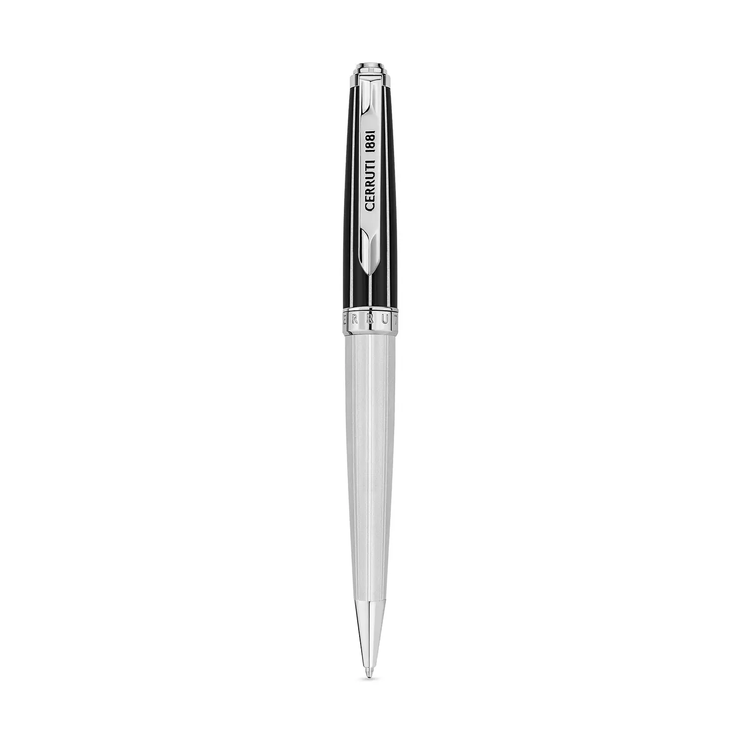Cerruti1881 Ballpoint Pen Silver & Black - NSS221002A 0