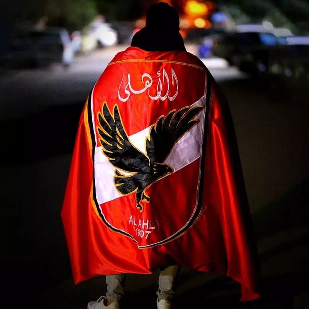 Al Ahly Embroidered Flag