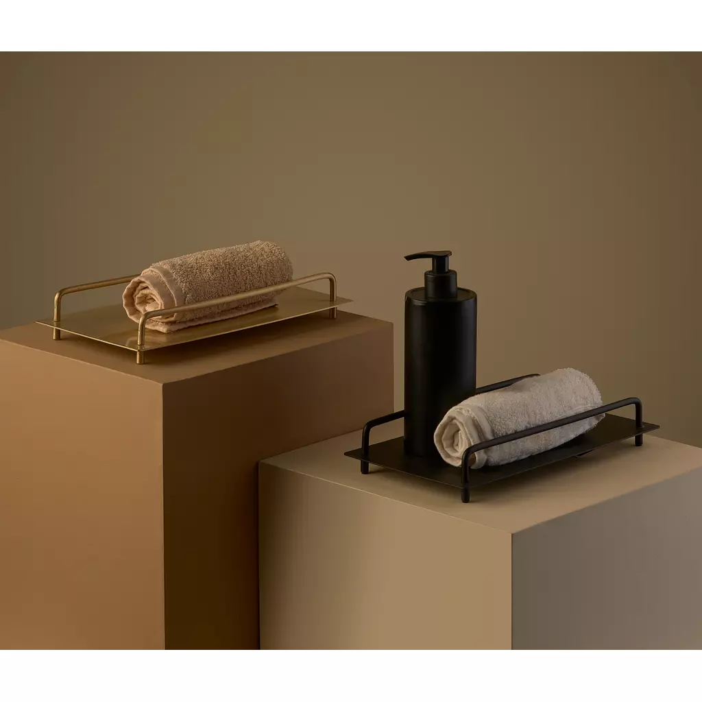 Catania Towel & Shampoo Tray