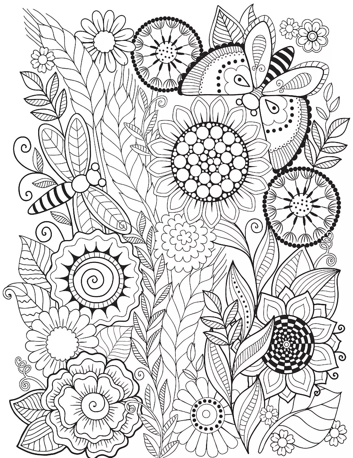 Nature- Colouring Book for Adults -2nd-img