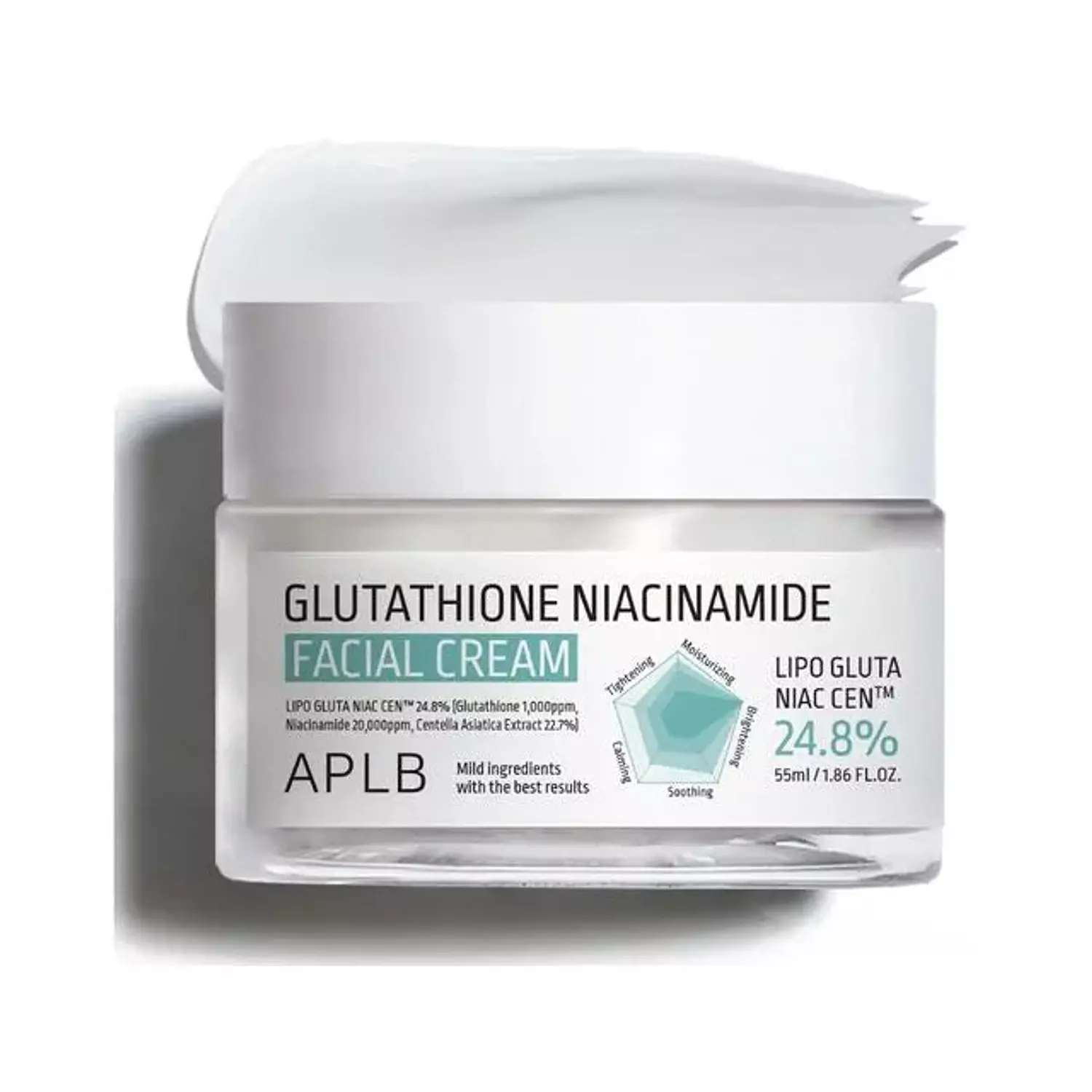 APLB - Glutathione Niacinamide Facial Cream 55 ml hover image