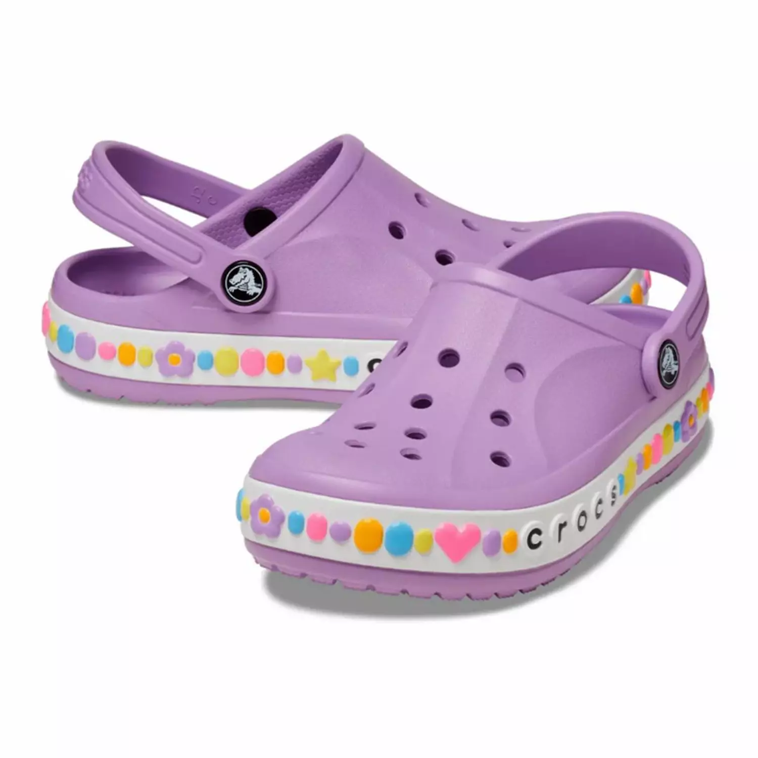 Bayaband Hearts Clog-Purple  0