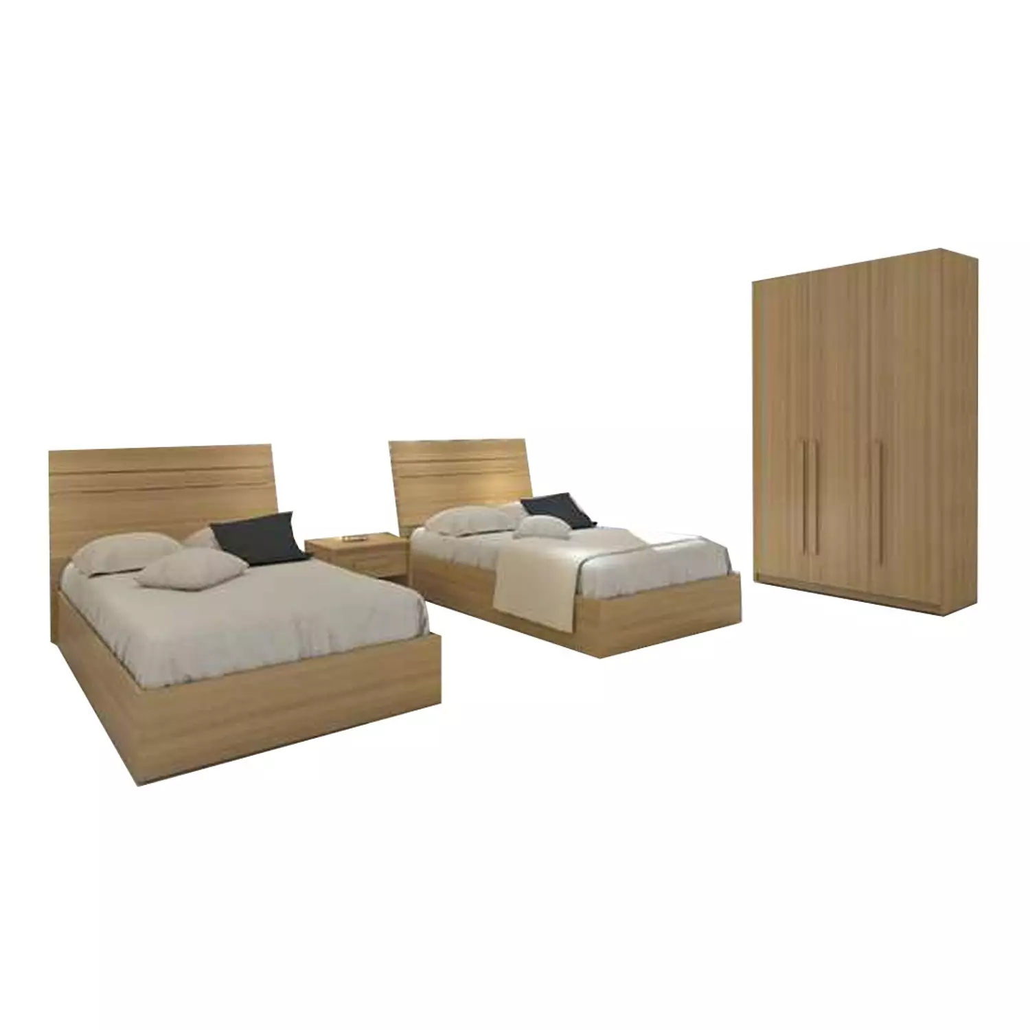 Bed room set 4 pieces - Artco.room010 hover image