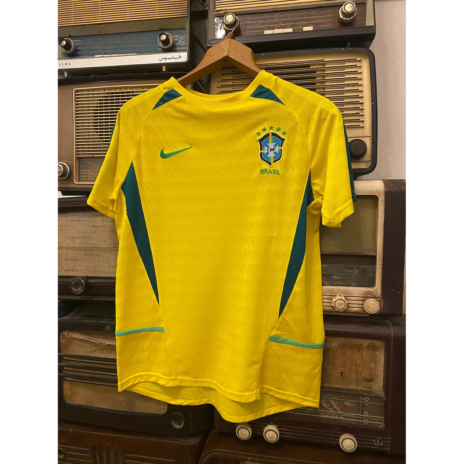 2002 Brazil Home Jersey hover image