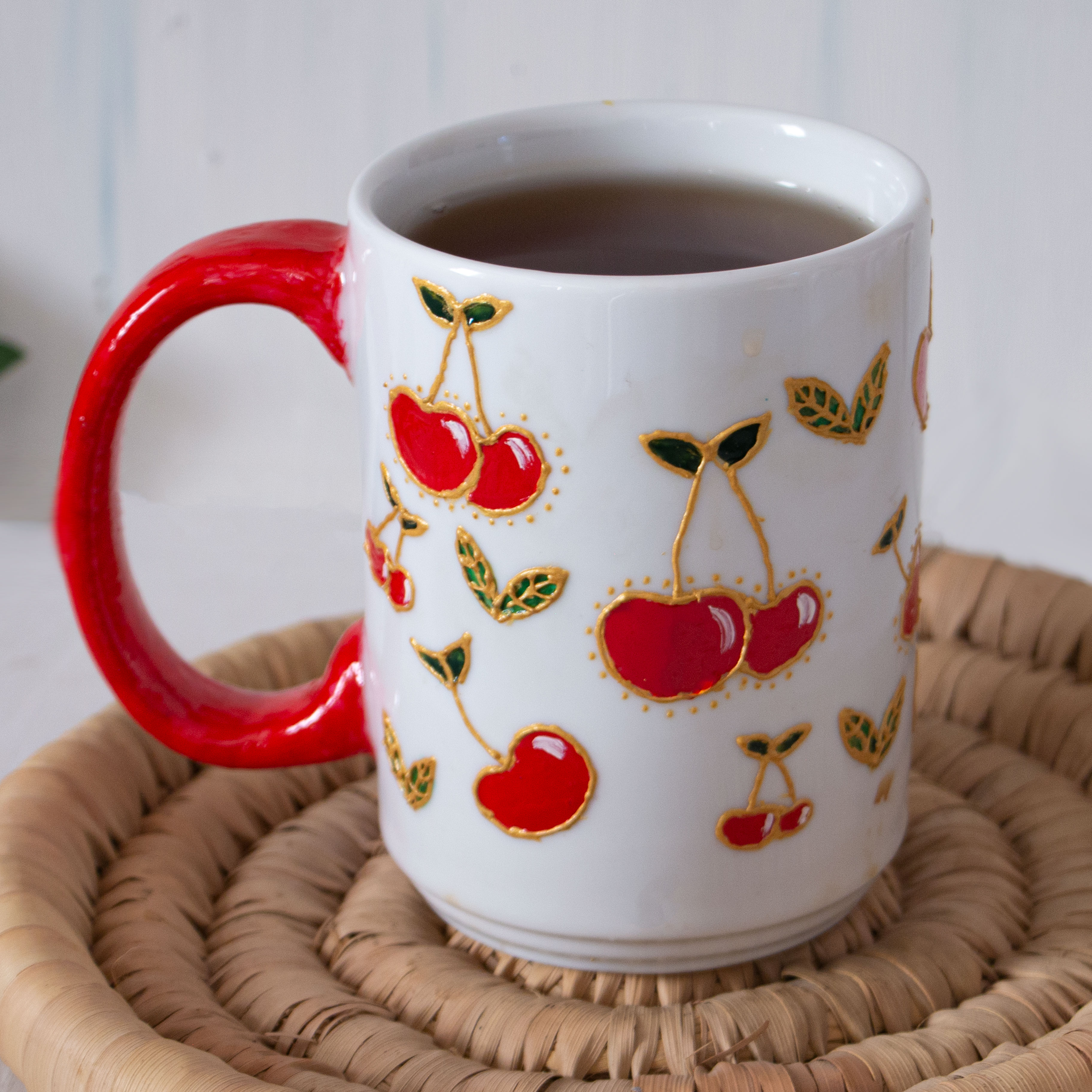 Red Cherry Mug  1