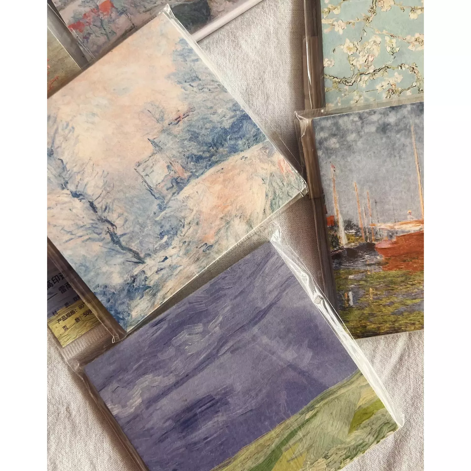 Monet-inspired Sticky Notes 5