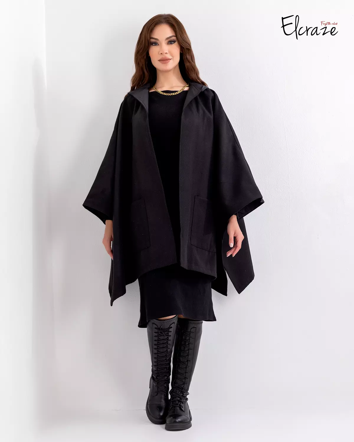  black women poncho  1