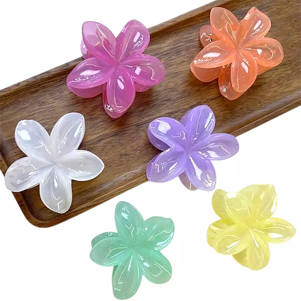 Sweet Jelly Flower Claw Clips 1 Pc