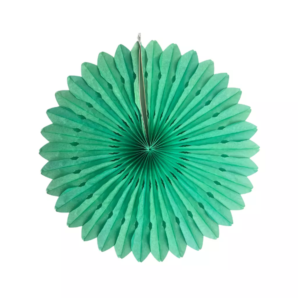 Green Fan Burst