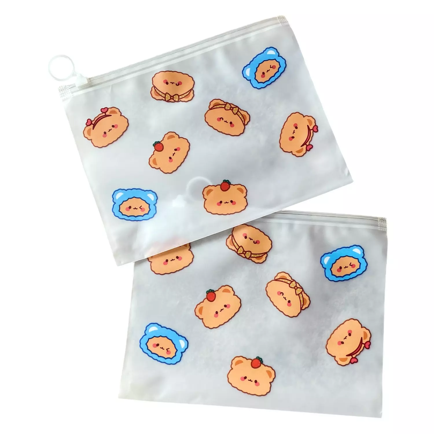 Cute Teddy Zip Bag - 1 Pc hover image