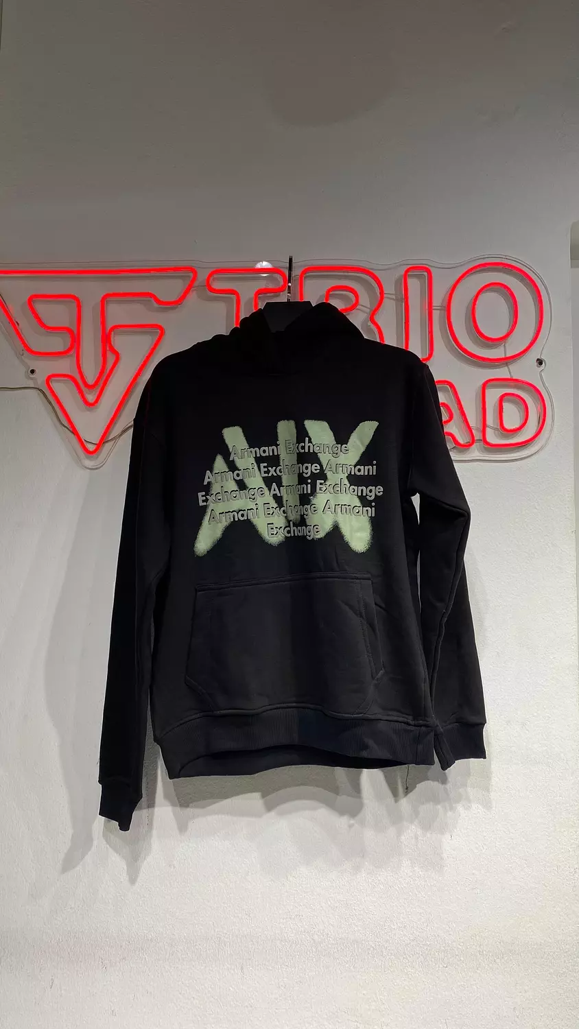  ARMANI-Exchange black hoodie hover image