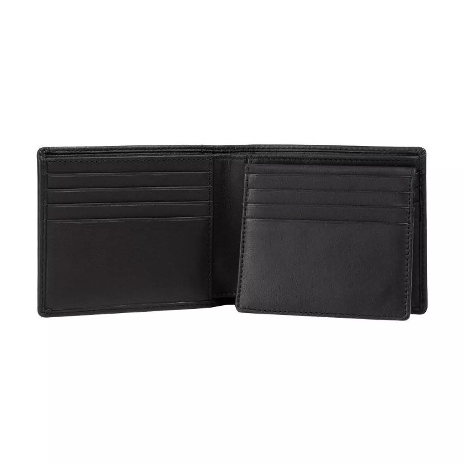 Cerruti 1881 - CEPU05717M - HIROSHI Black WALLET 100% Calf Leather Size 11X9X2 For Men 1