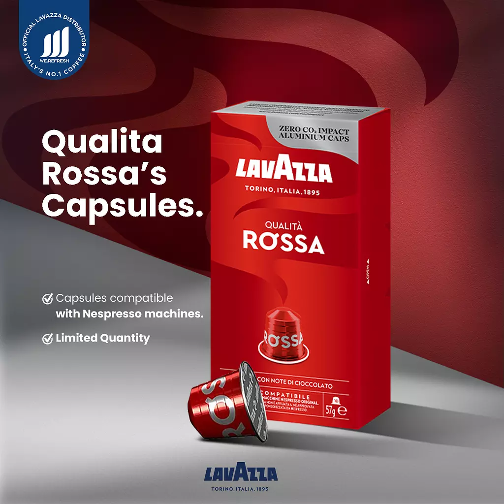   Qualita Rossa Ncc 10 Capsules Intensity 10