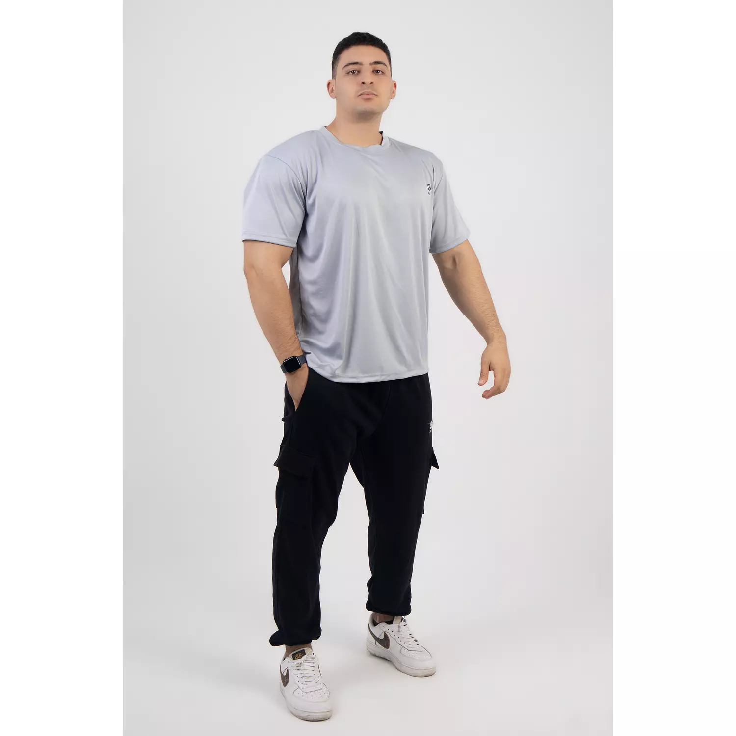  Grey short sleeve t-shirt  hover image