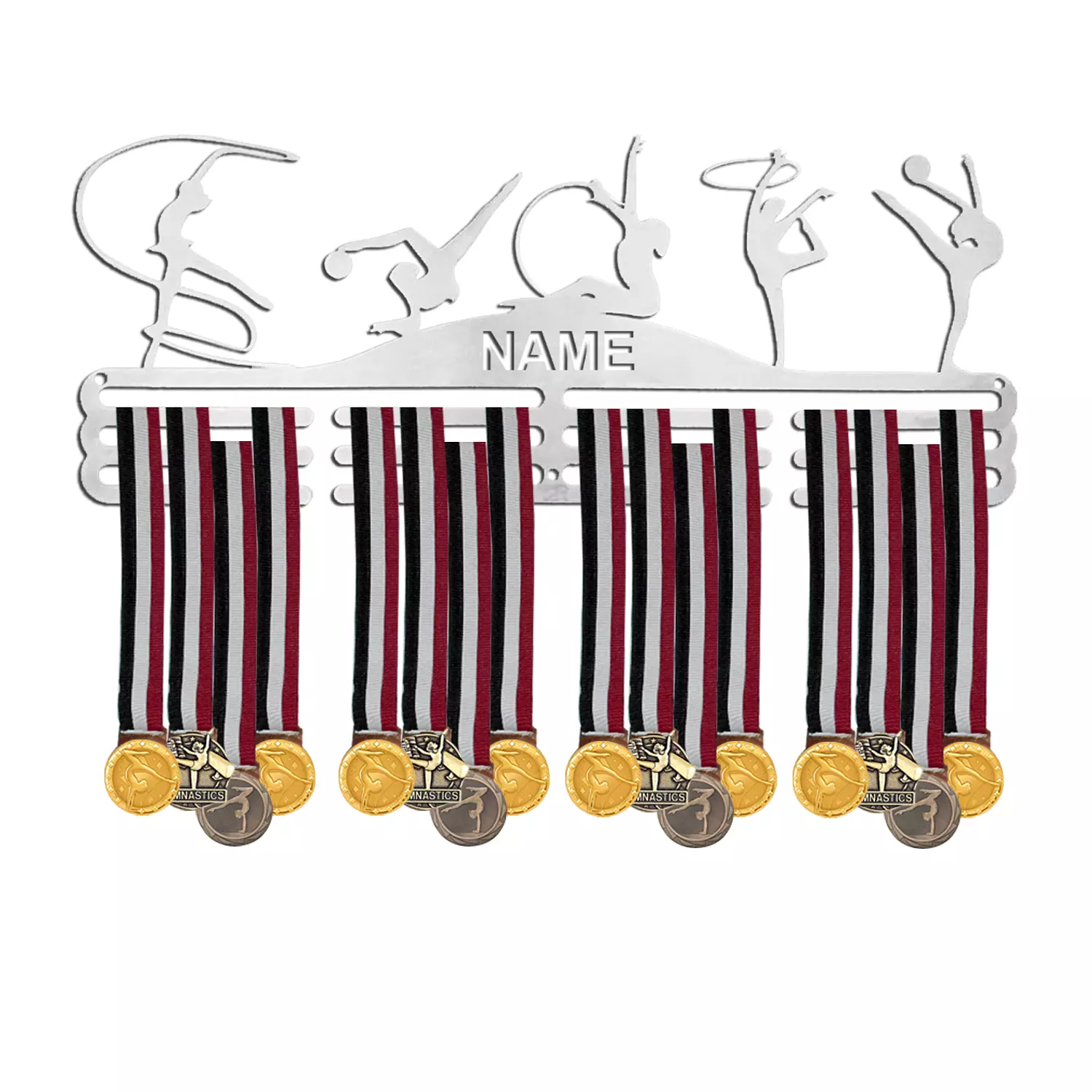 TMHG-Customizable Gymnastics Medal Hanger | Triple Rack 2
