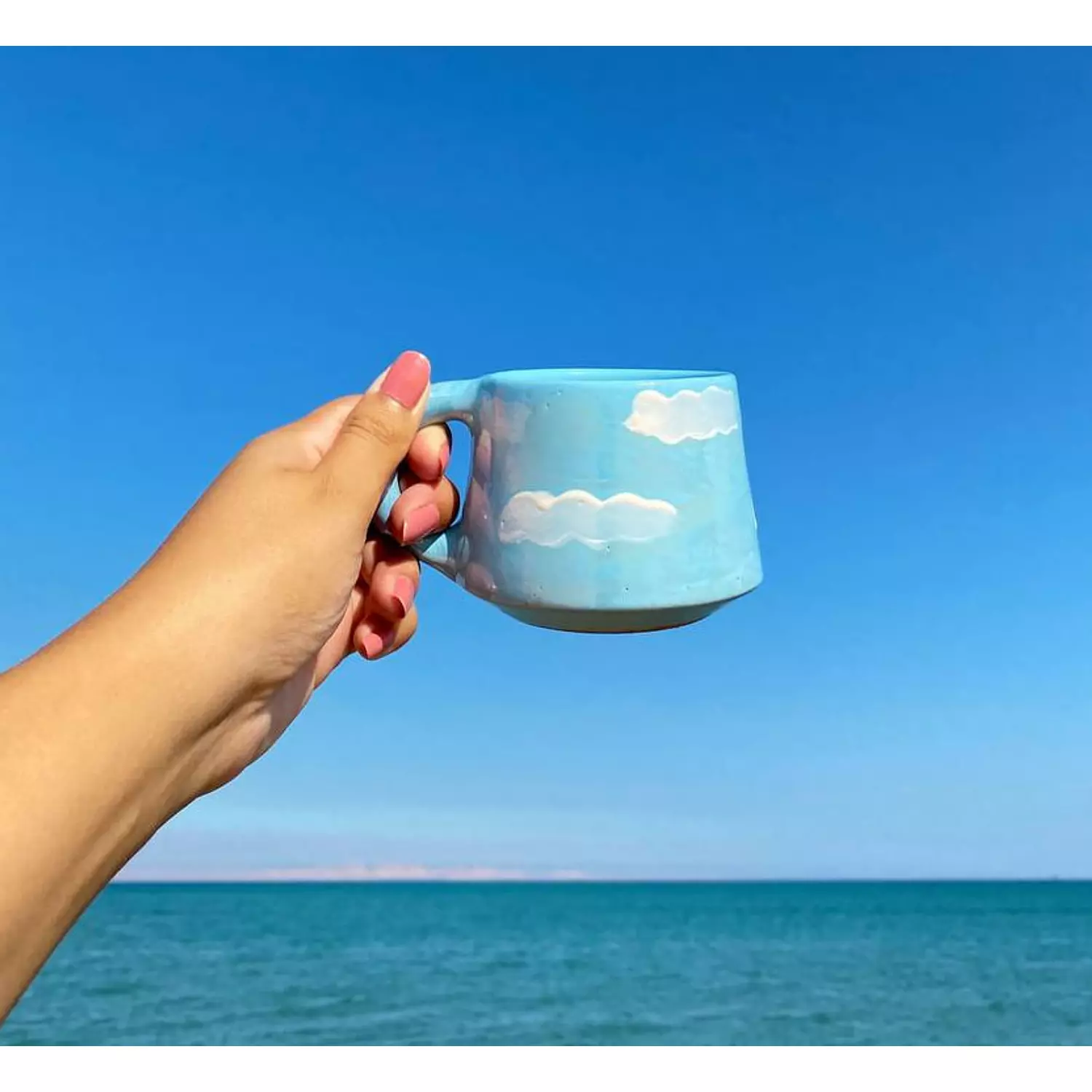 Cloudy mug hover image