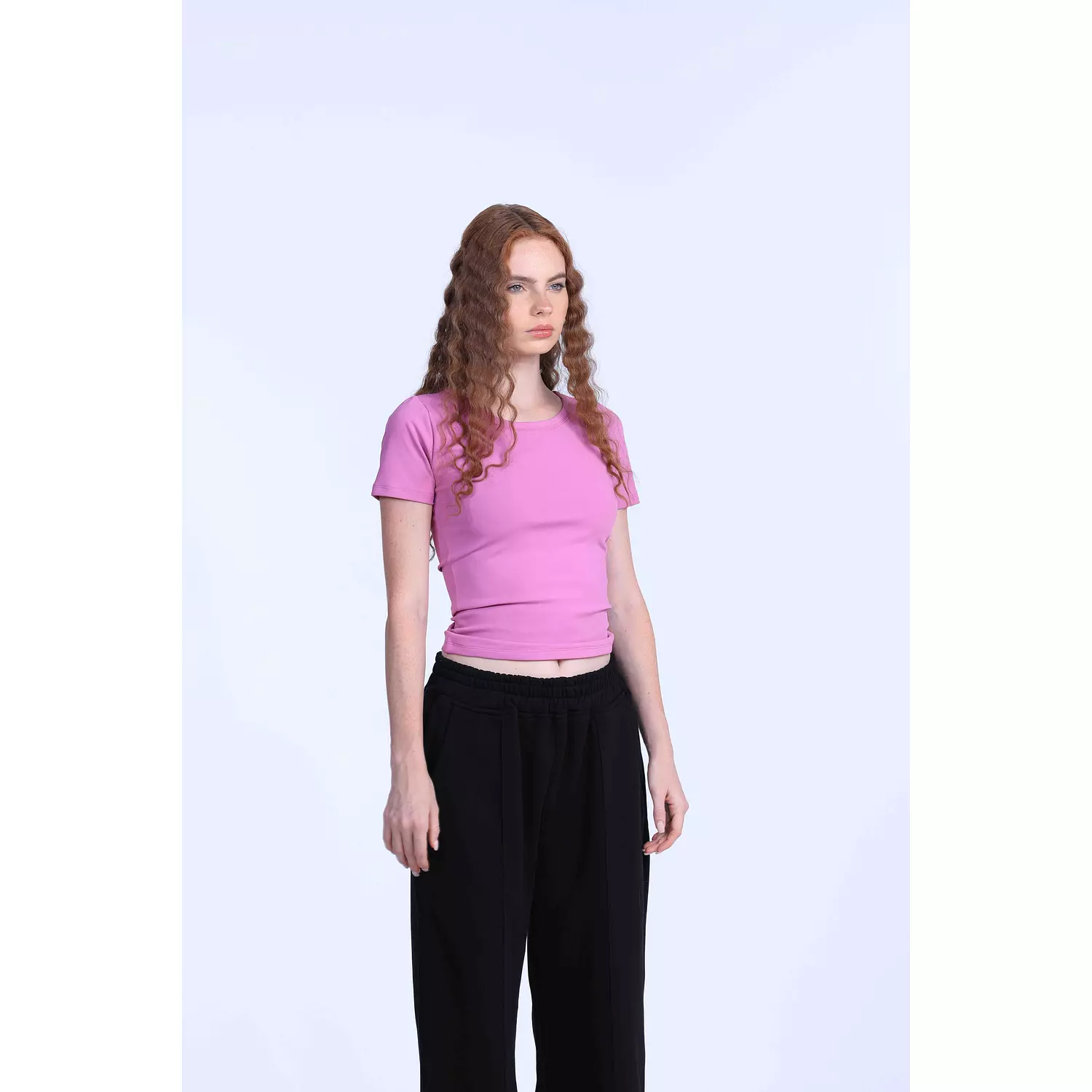 Lilac basic Top  hover image