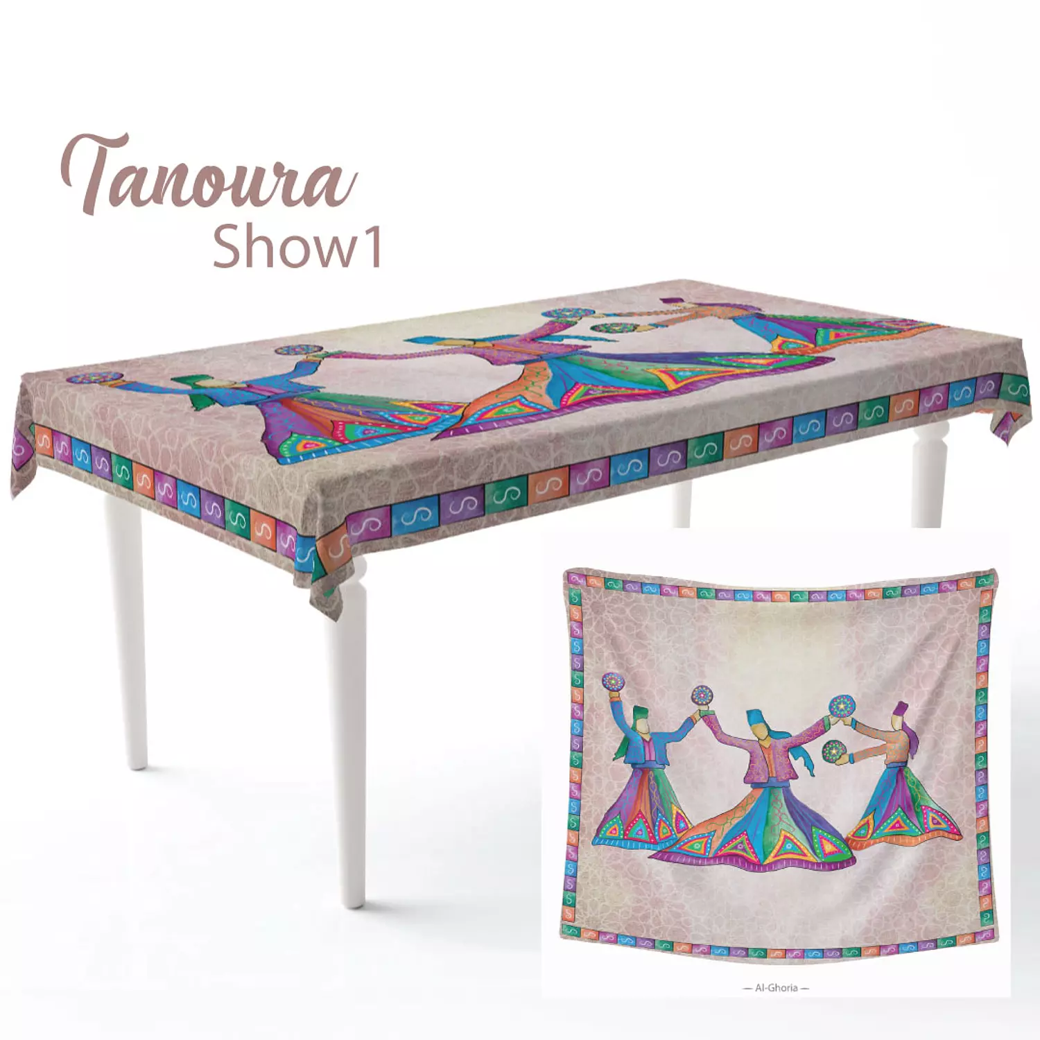 Tanoura Show Tablecloth hover image