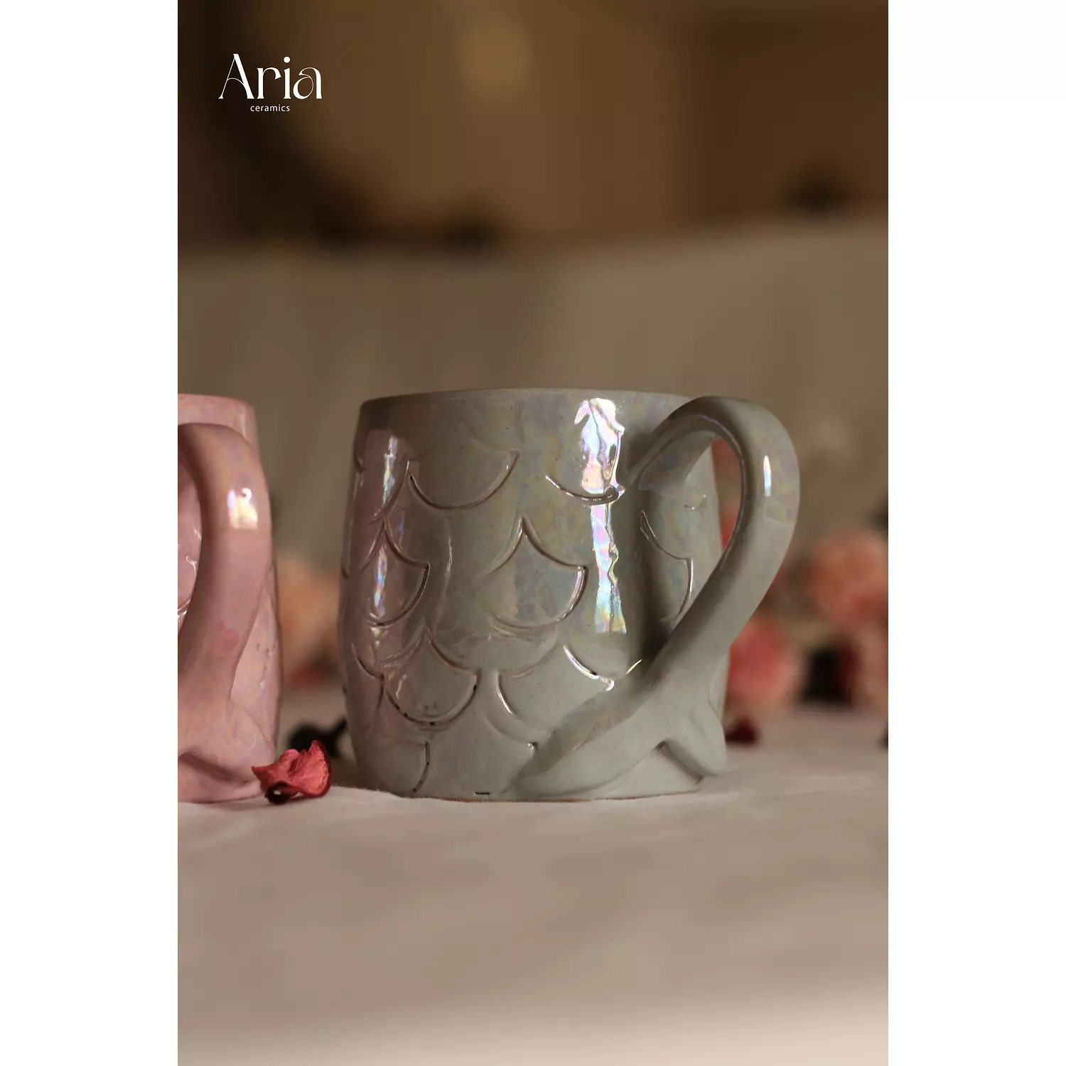 Mermaid Mug-Baby Blue hover image