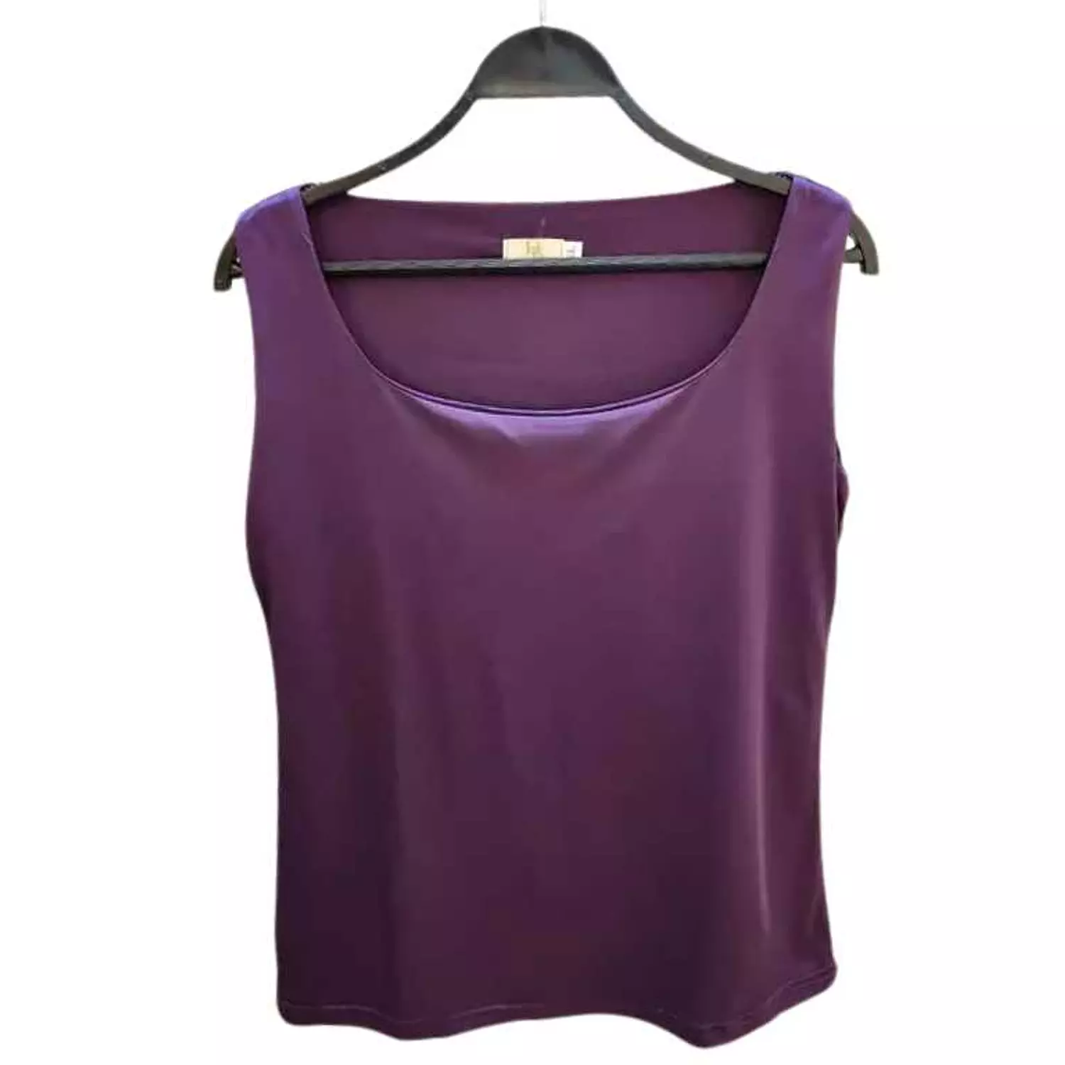 Basic Sleeveless Lycra Undershirt - Purple hover image