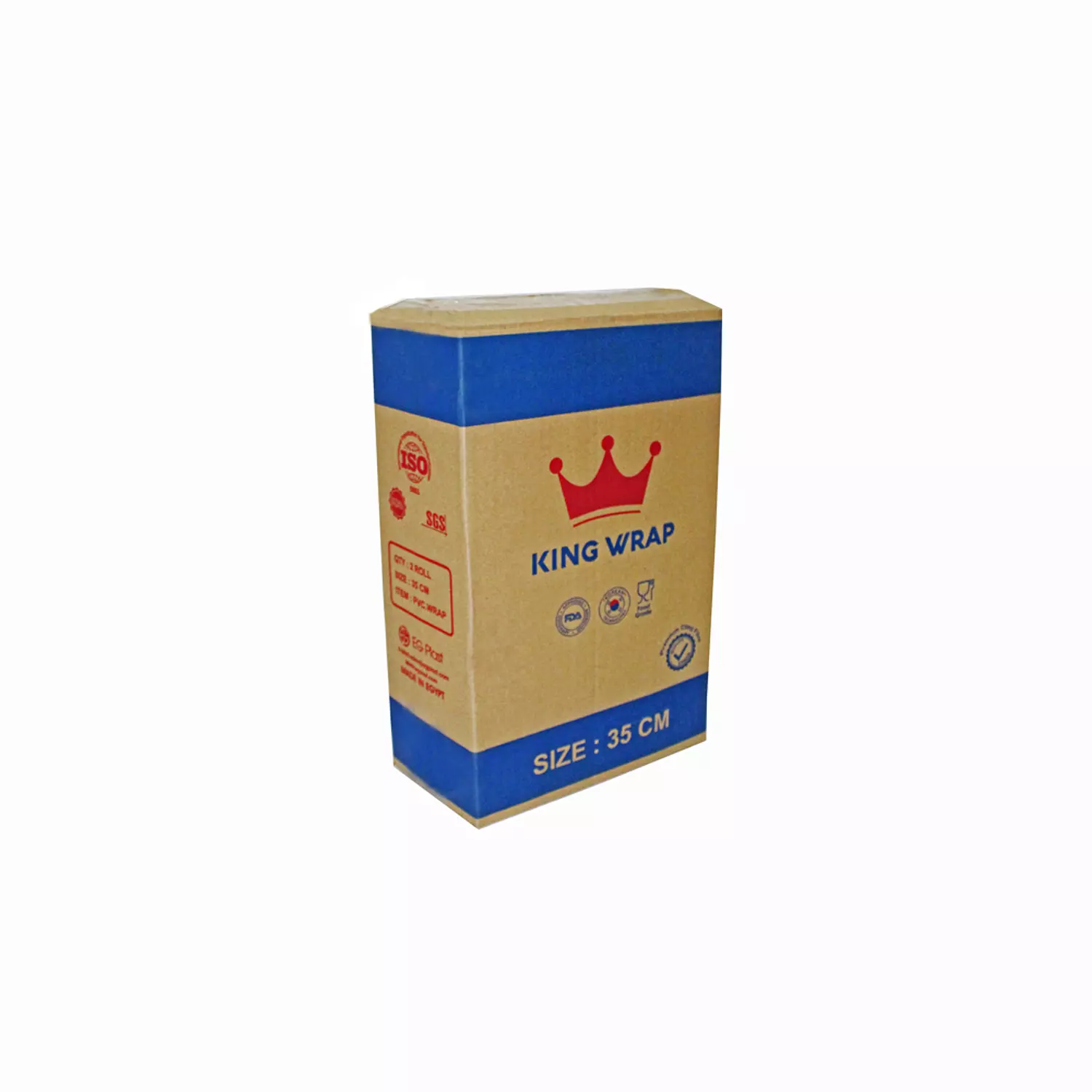 King Wrap Cling Film 35 - 2 Roll hover image