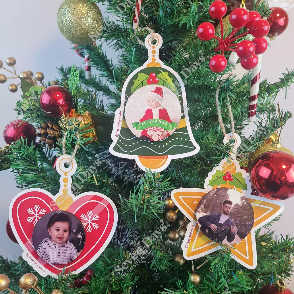 Christmas Tree Ornaments Magnet