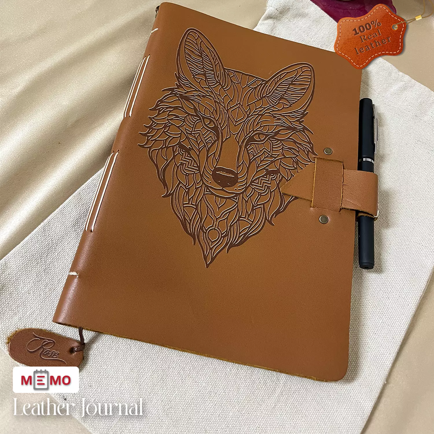 Memo Leather Journal (Real leather) 31