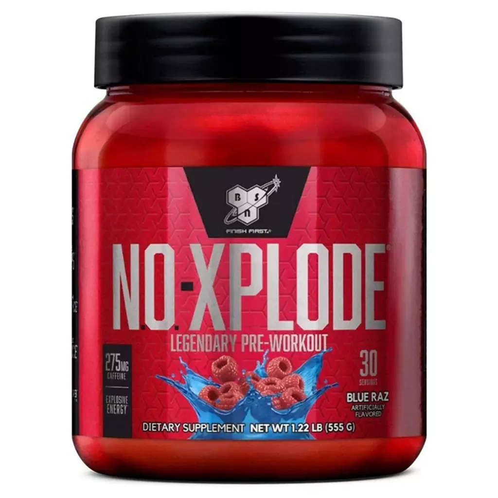 Bsn No Xplode-30Serv.-555G- BlueRaz