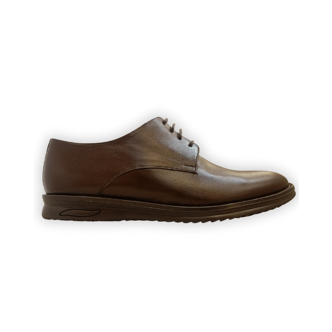 Plain toe derby 02 leather work men shoes  A803-2nd-img