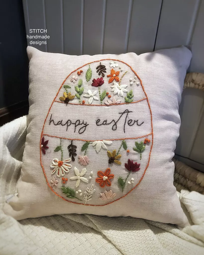 Easter Egg Cushion 