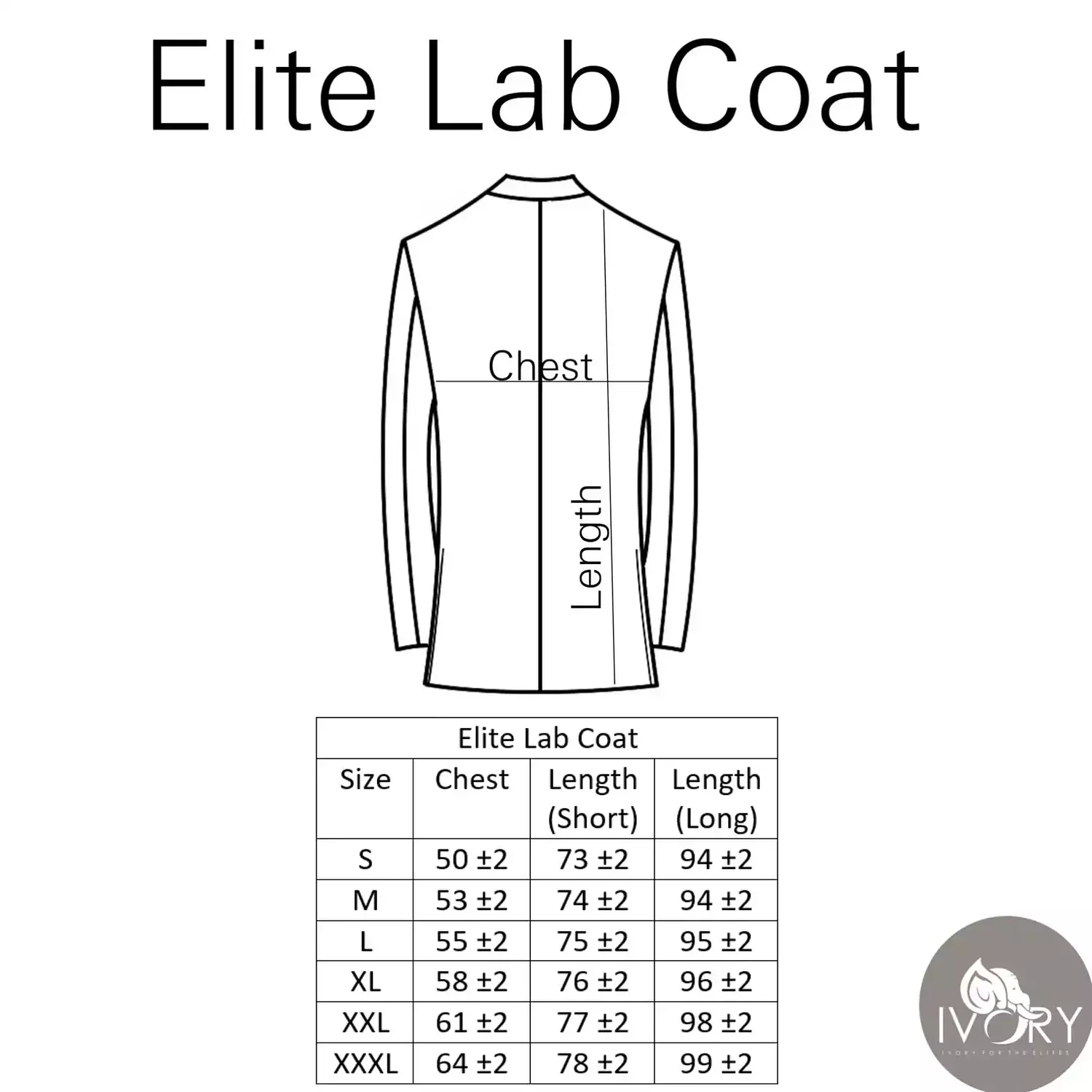 Lab coat sizes outlet