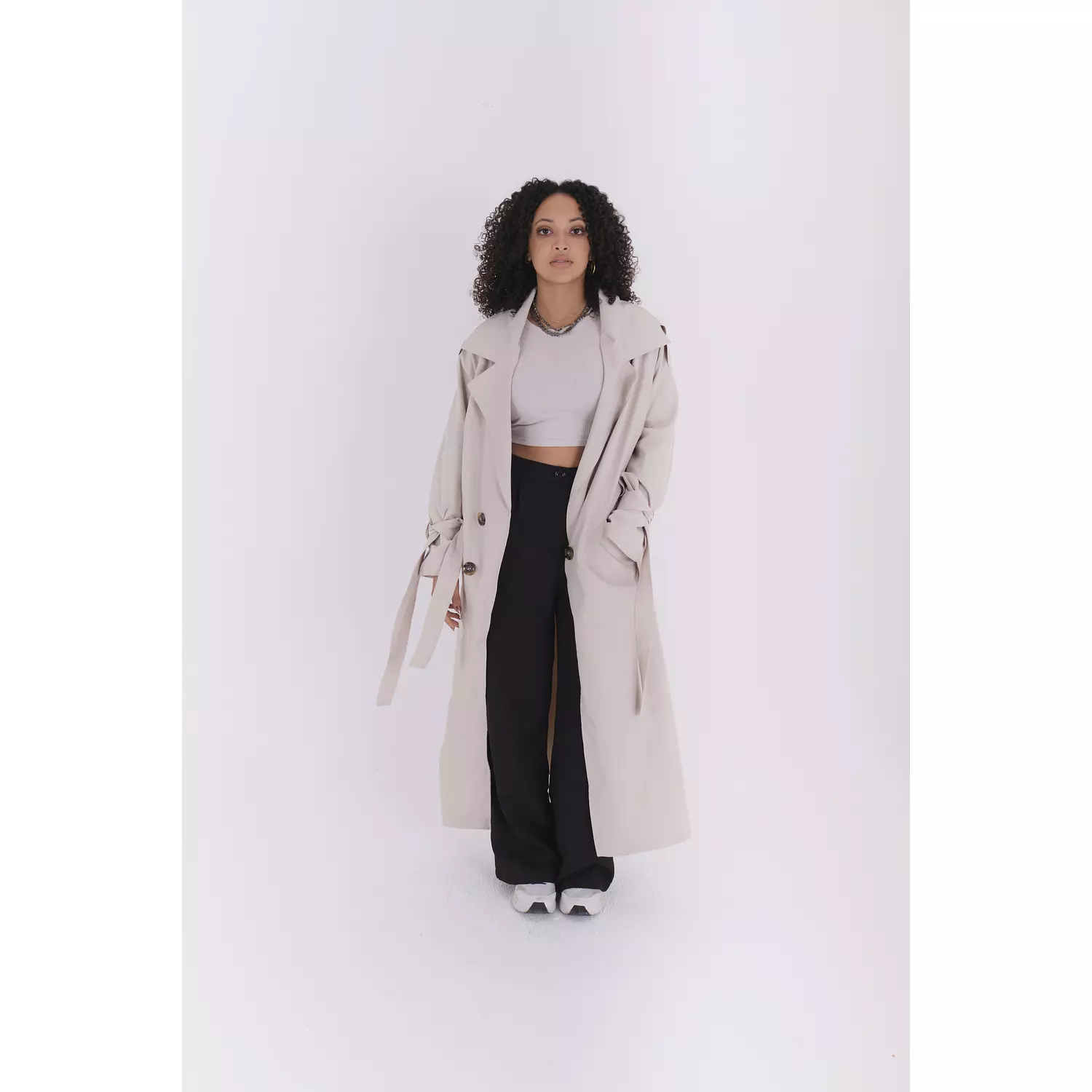 Trench coat - Creamy hover image