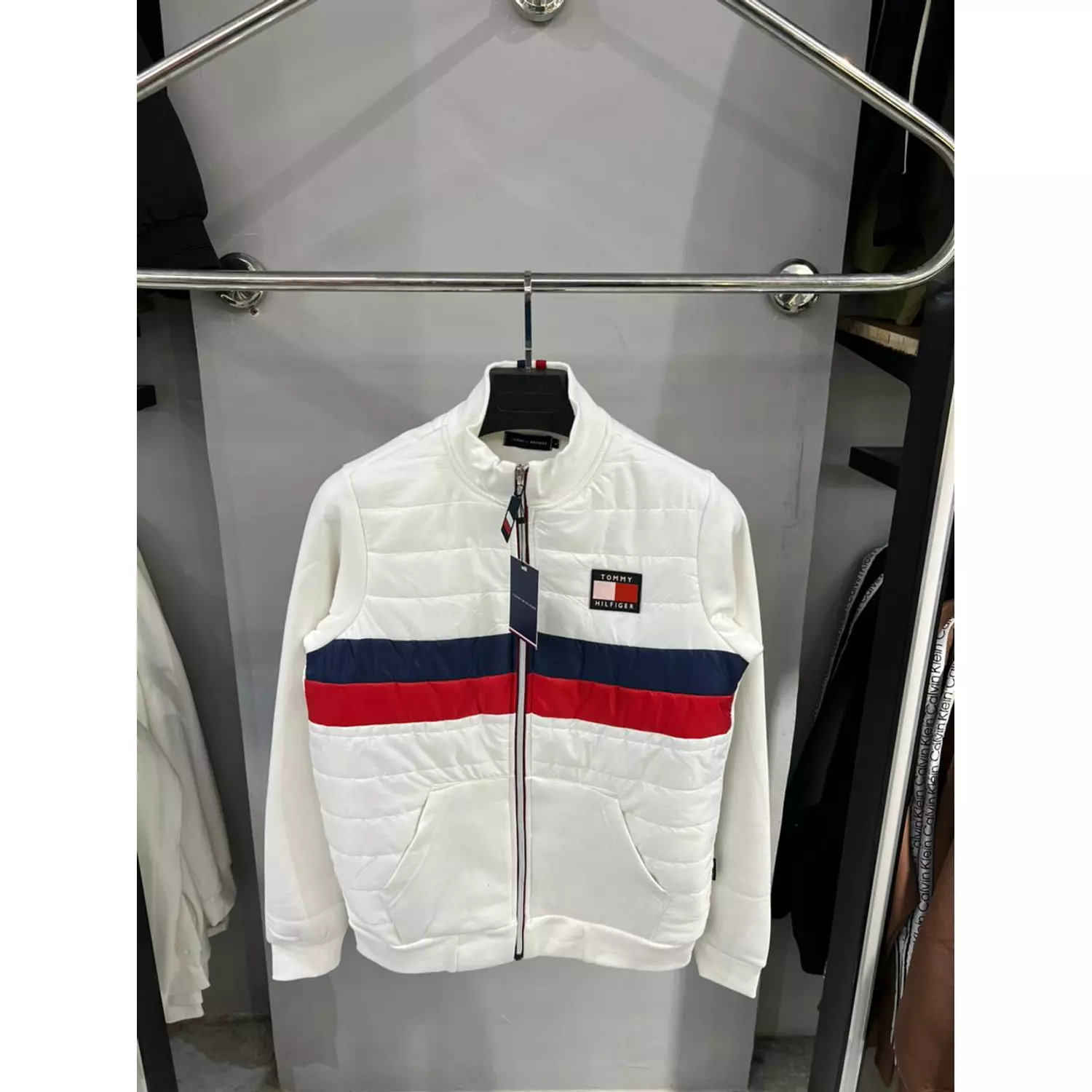 TOMMY HILFIGER JACKET ( waterproof - cotton ) hover image