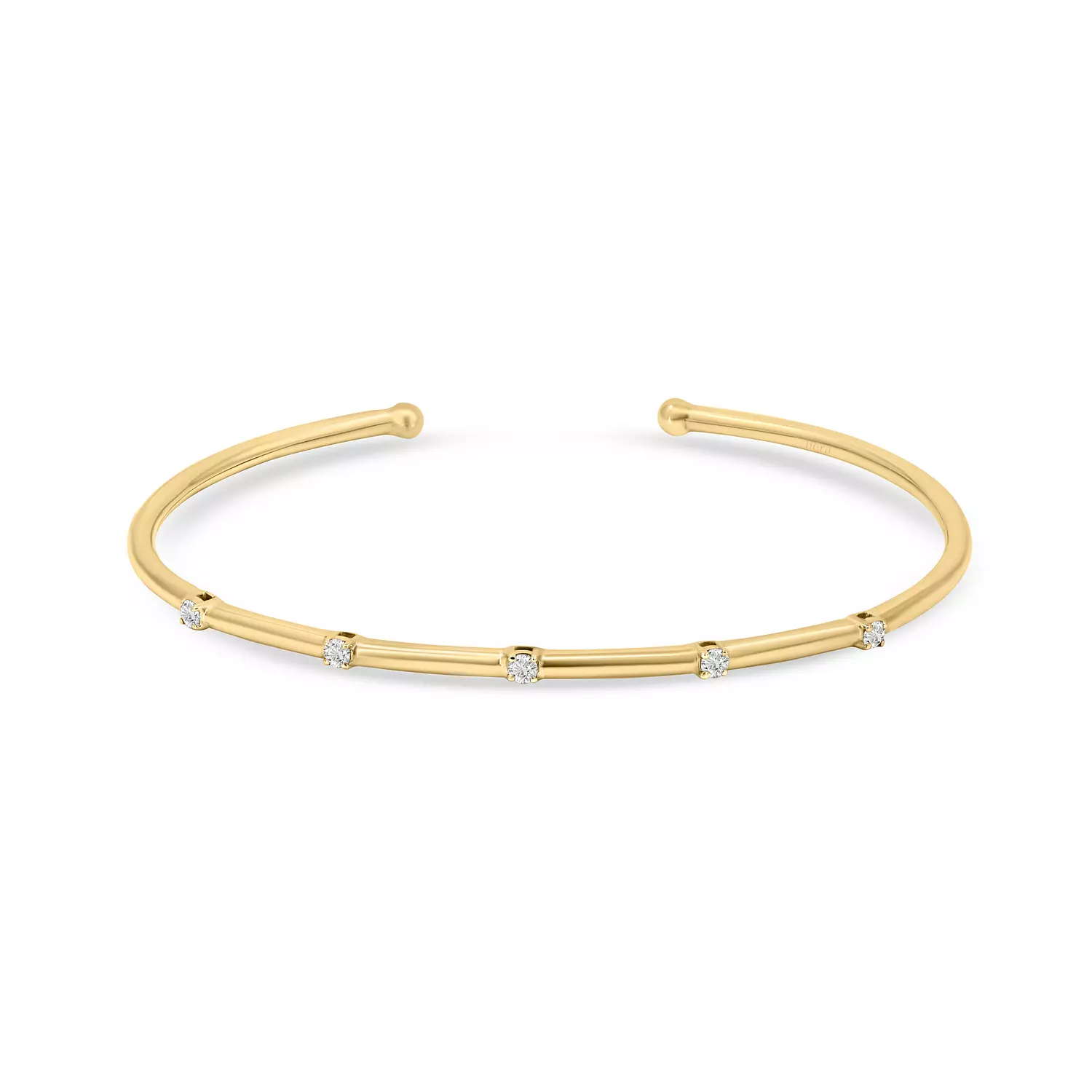 Diamond Dotted Bangle - B12 hover image