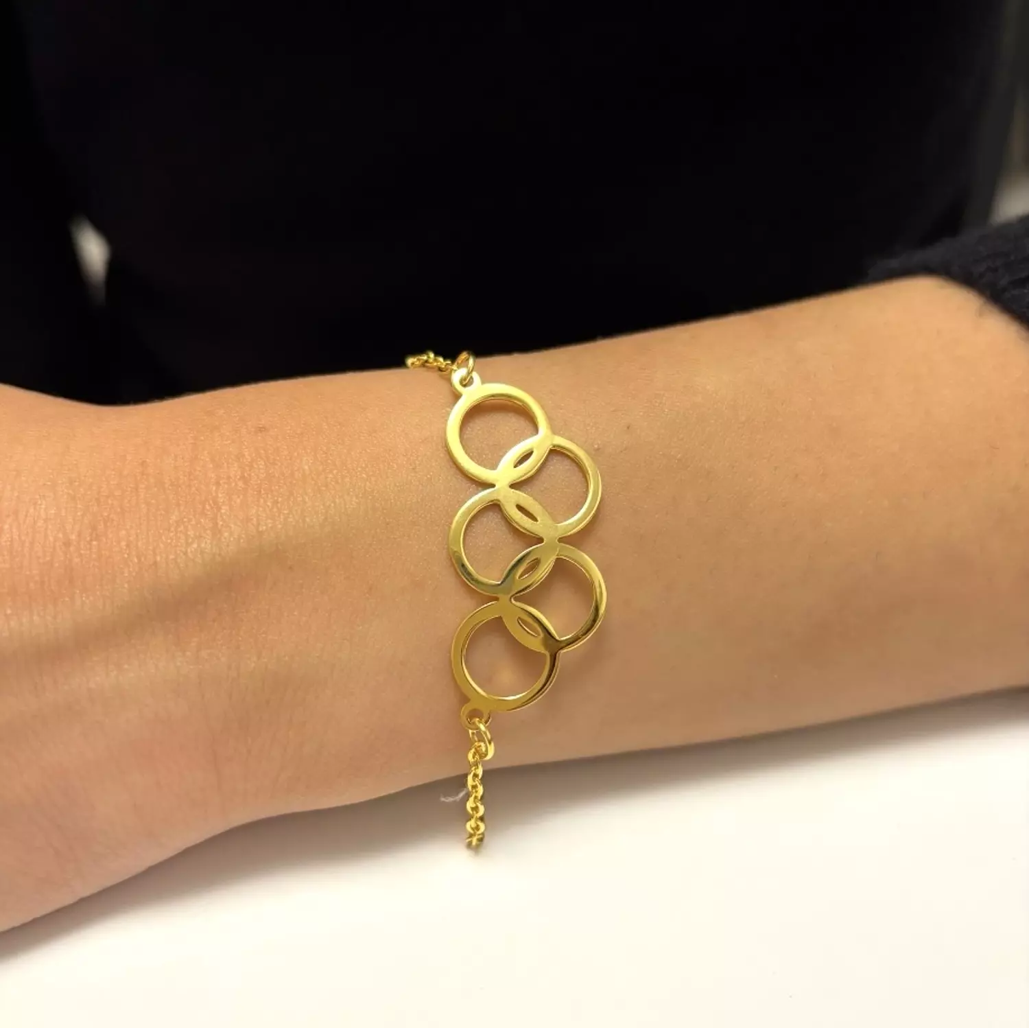 Bracelet | Olympics | Golden hover image