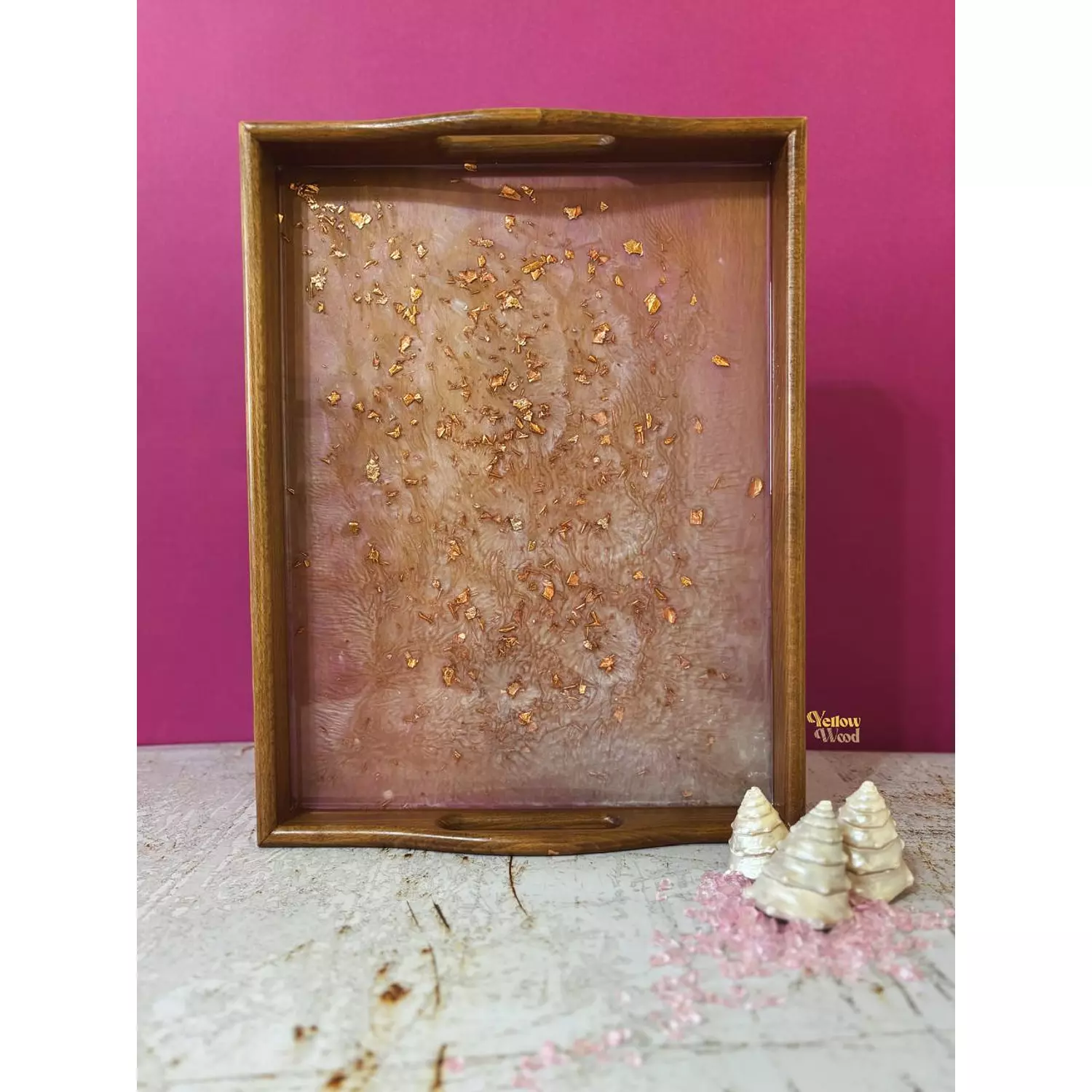 THE ROSE GOLD TRAY 10